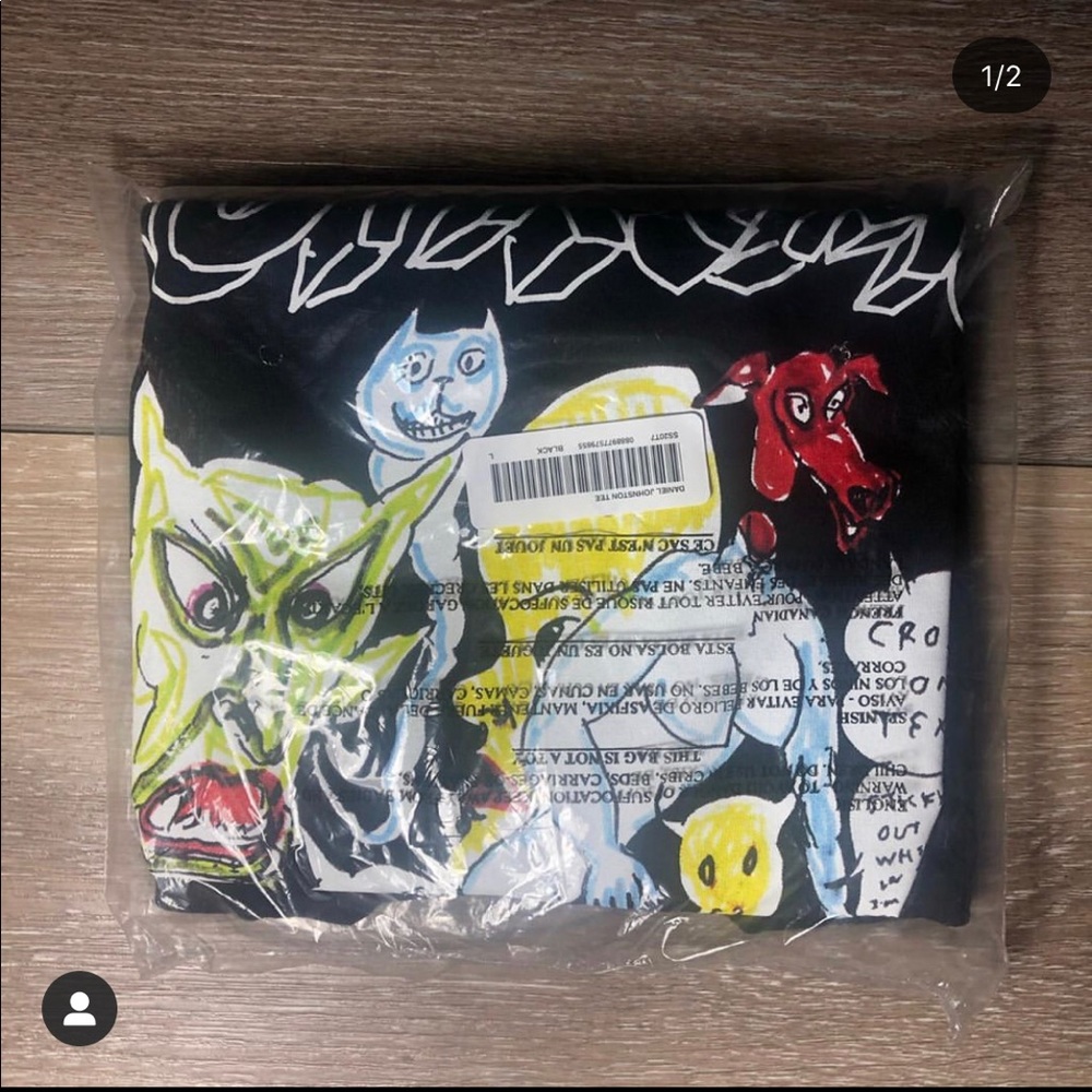 Supreme Daniel Johnson Tee